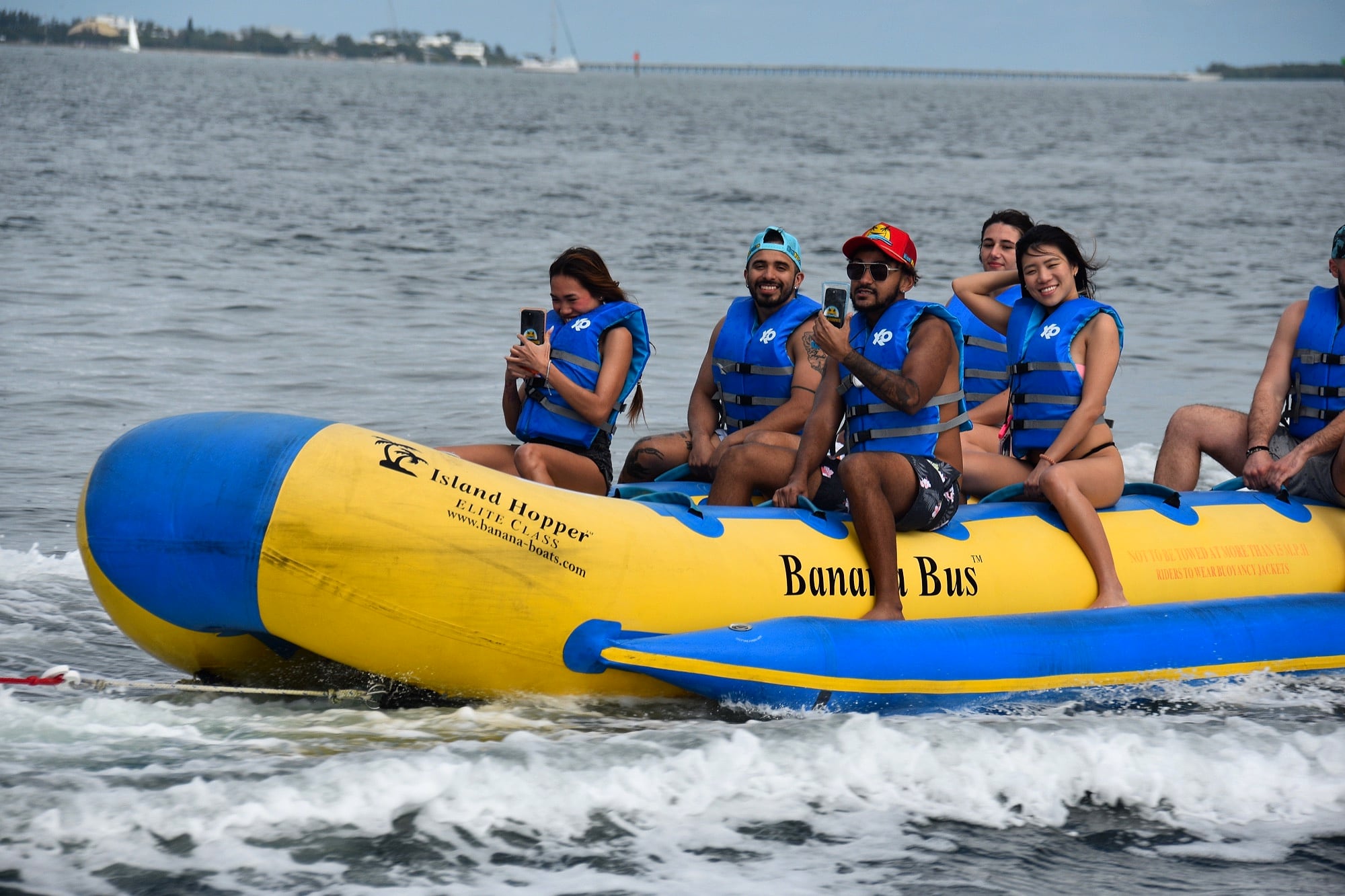 Banana Boat at Miami Beach Ocean Watersports — Miami, Dinner Key Marina