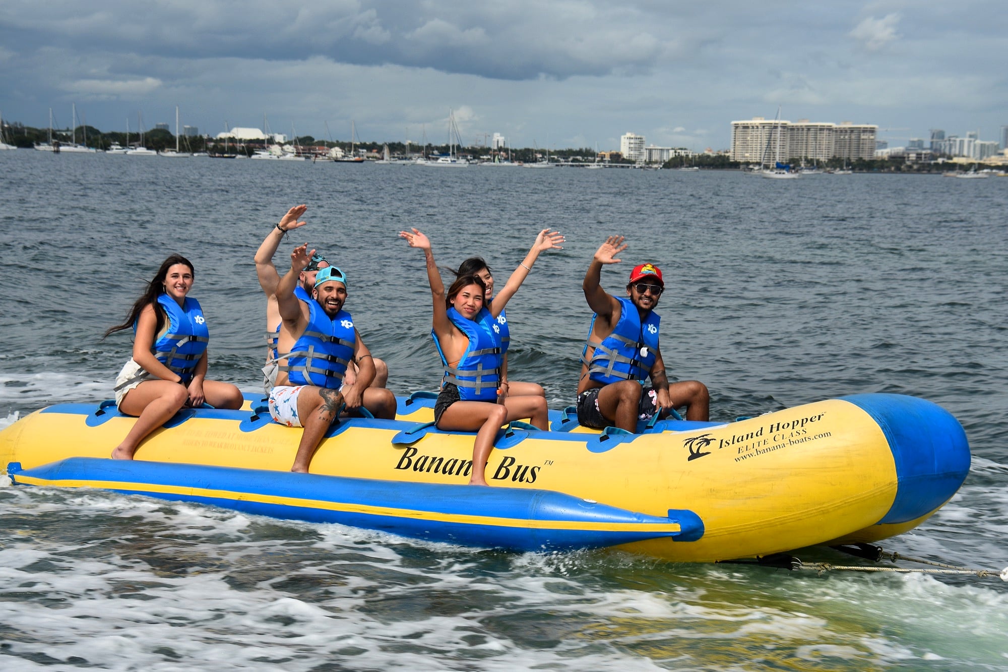 Banana Boat at Miami Beach Ocean Watersports — Miami, Dinner Key Marina