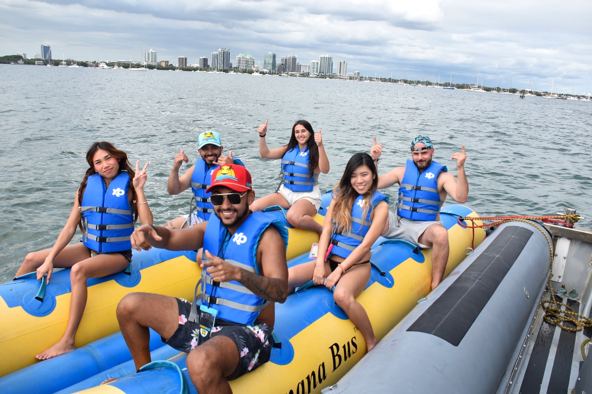 Banana Boat at Miami Beach Ocean Watersports — Miami, Dinner Key Marina