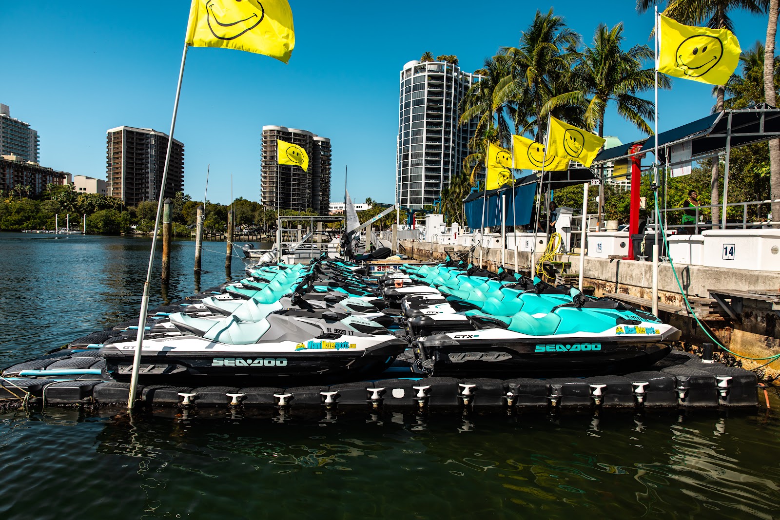 Flyboard at Miami Beach Ocean Watersports — Miami, Dinner Key Marina