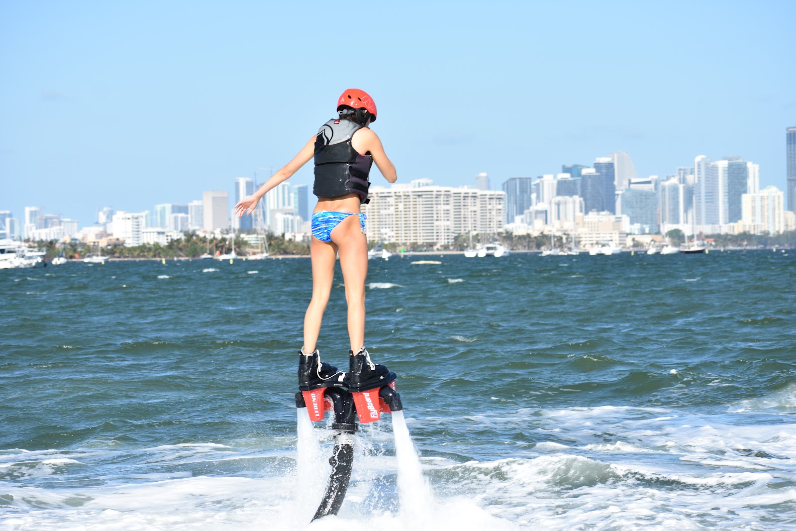 Flyboard at Miami Beach Ocean Watersports — Miami, Dinner Key Marina
