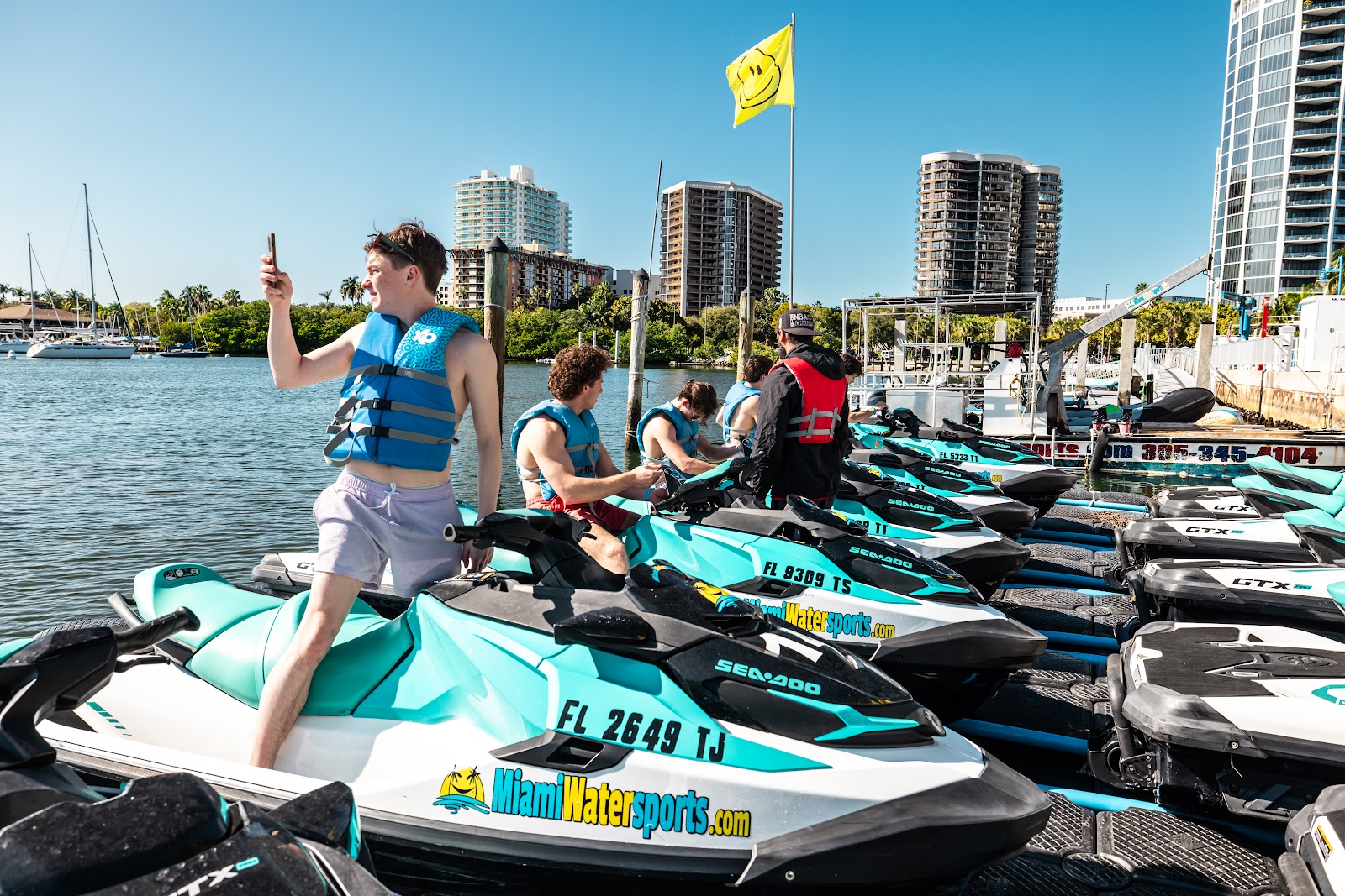 Flyboard at Miami Beach Ocean Watersports — Miami, Dinner Key Marina