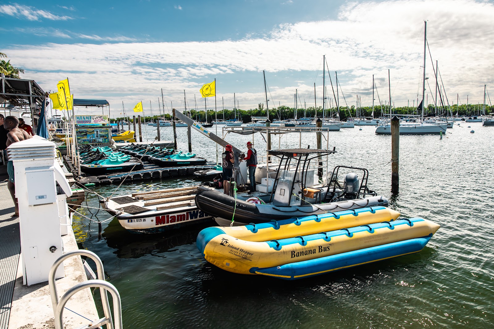 Flyboard at Miami Beach Ocean Watersports — Miami, Dinner Key Marina