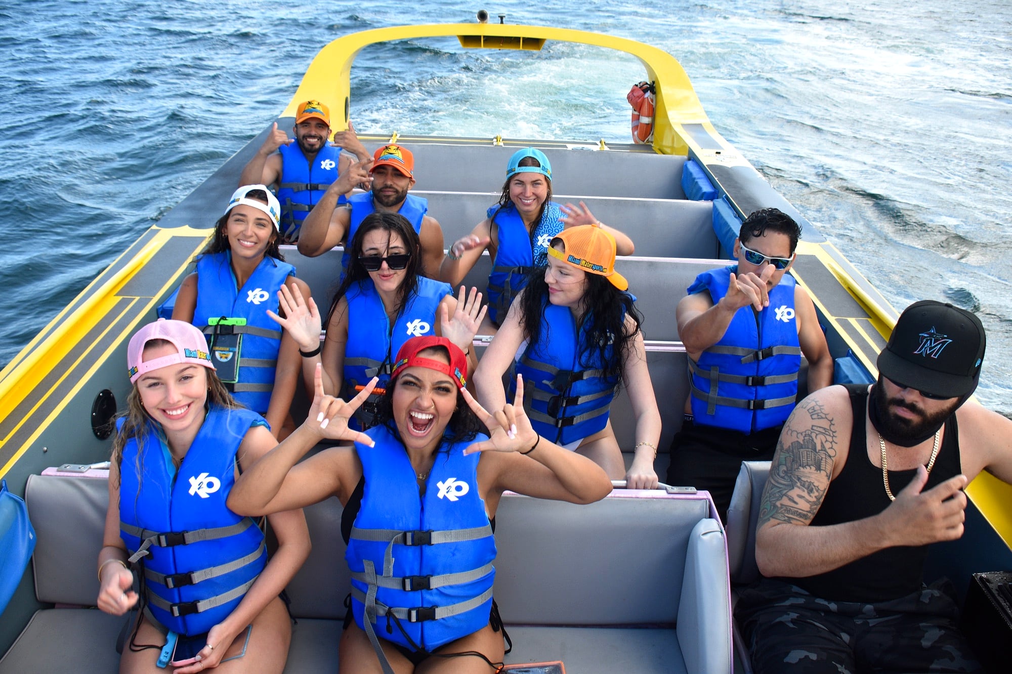 Speed Boat at Miami Beach Ocean Watersports — Miami, Dinner Key Marina
