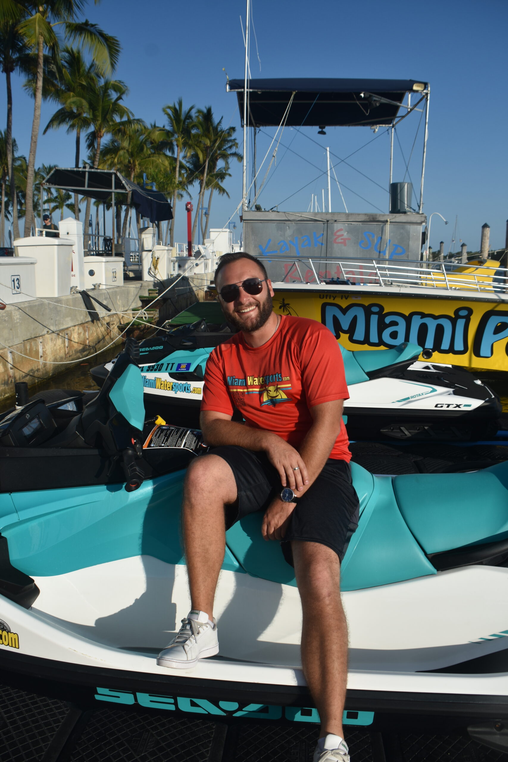 Banana Boat at Miami Beach Ocean Watersports — Miami, Dinner Key Marina